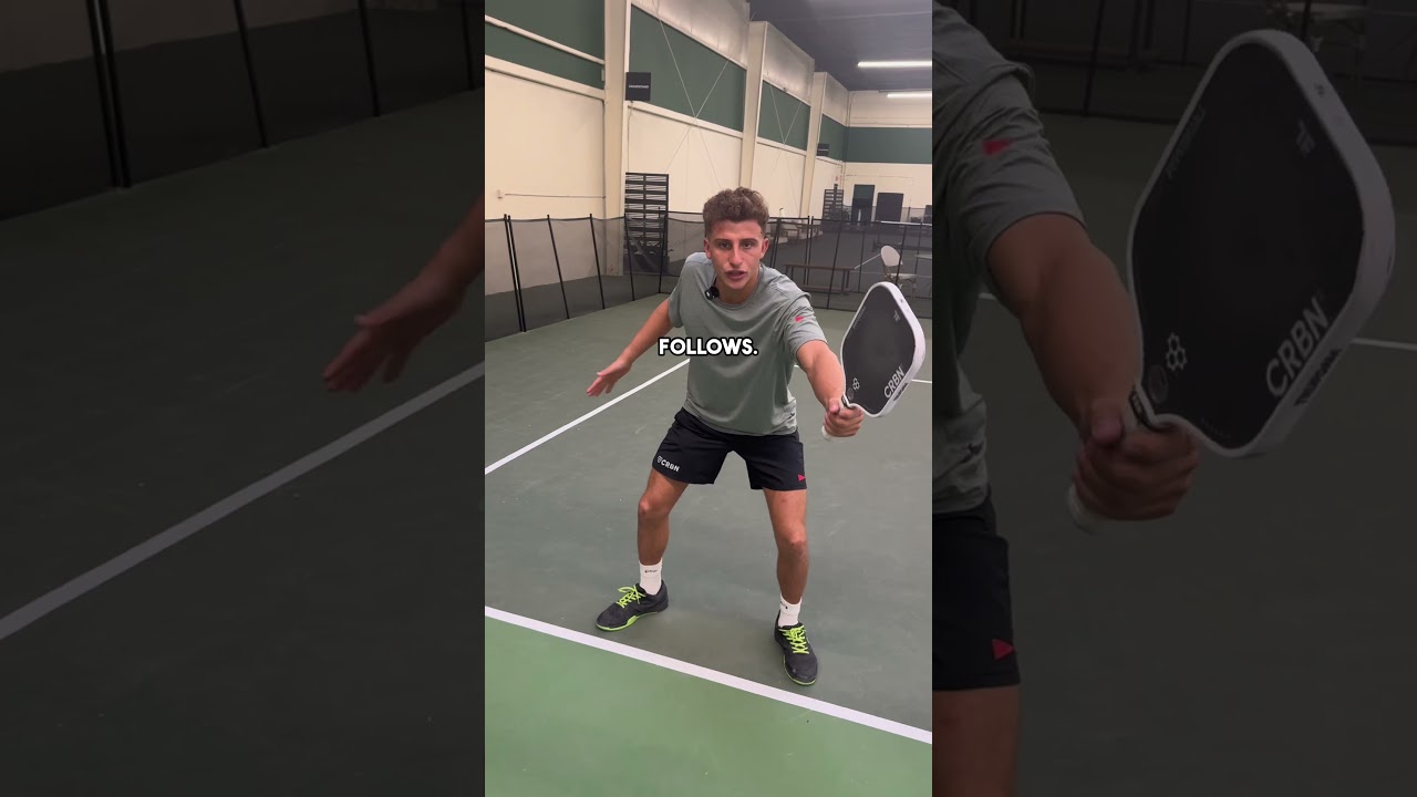 What you should be thinking, when dinking! #pickleball #pickleballtips