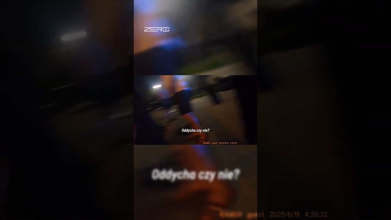 NIE PRZEYŻYŁ SPOTKANIA Z POLICJĄ
