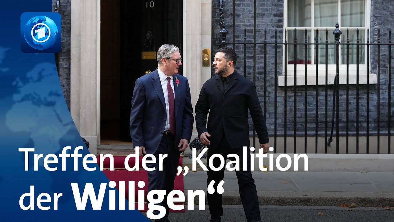 Britischer Premierminister Starmer empfängt ukrainischen Präsidenten Selenskyj