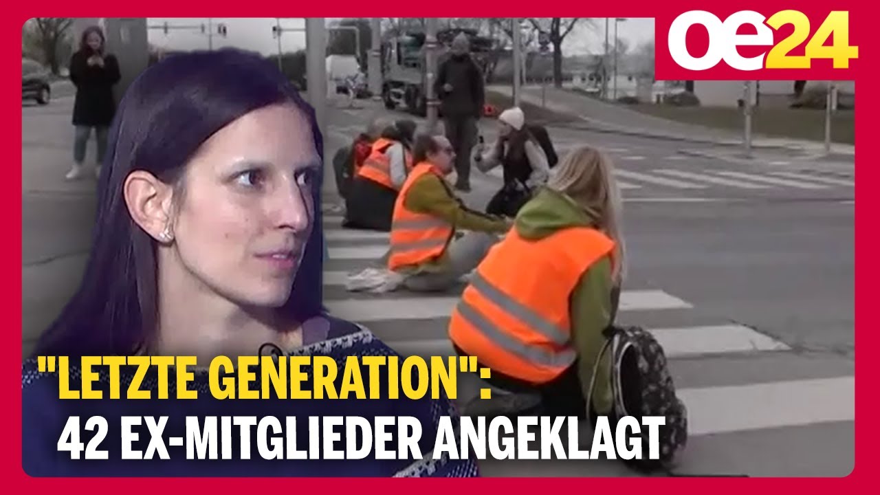 "Letzte Generation": 42 Ex-Mitglieder angeklagt | Afra Porsche