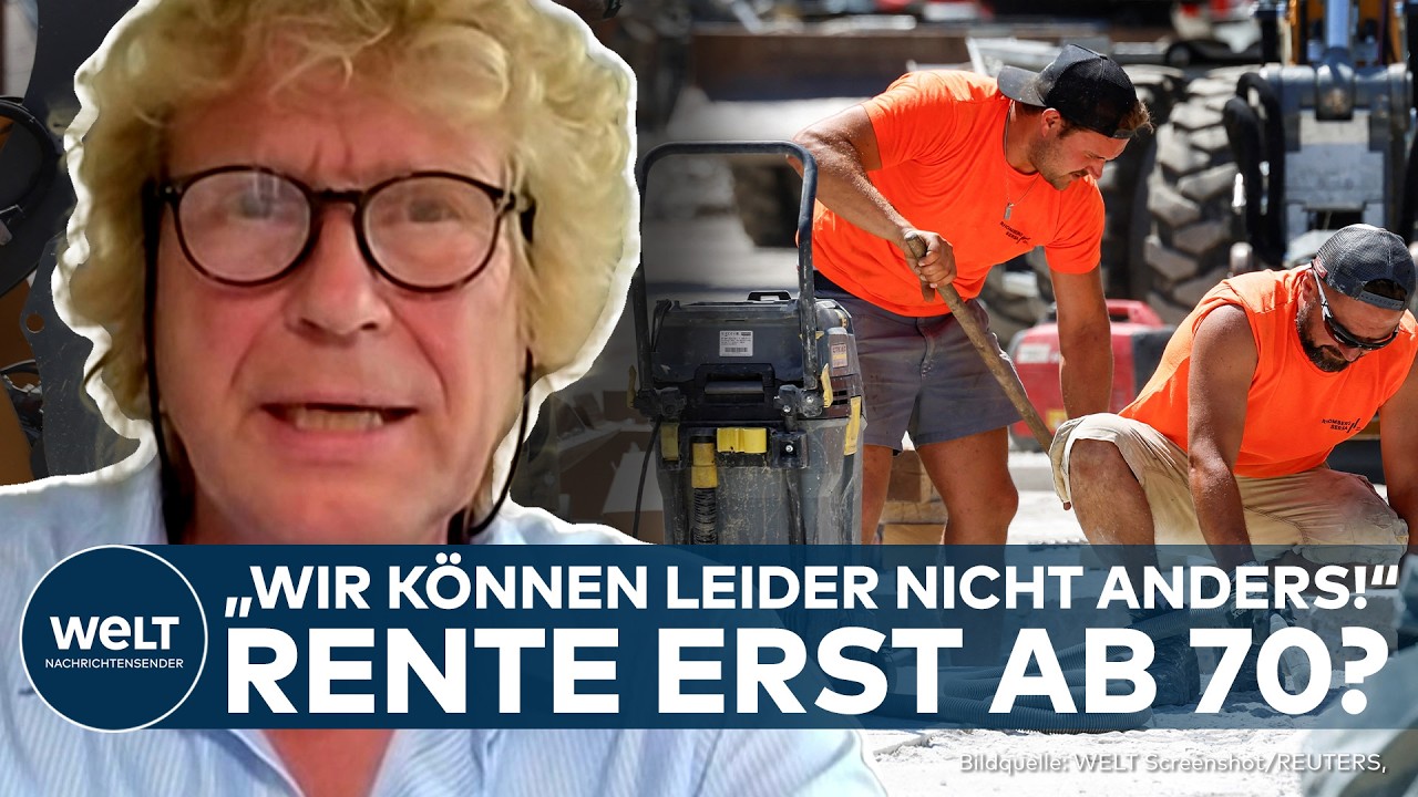 RENTEN-KOLLAPS: "Wir können leider nicht anders" - Raffelhüschen fordert Änderungen im Rentensystem