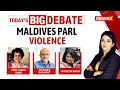 Maldives Parliament Erupts into Chaotic Violence | Whats Happening in Maldives? | NewsX