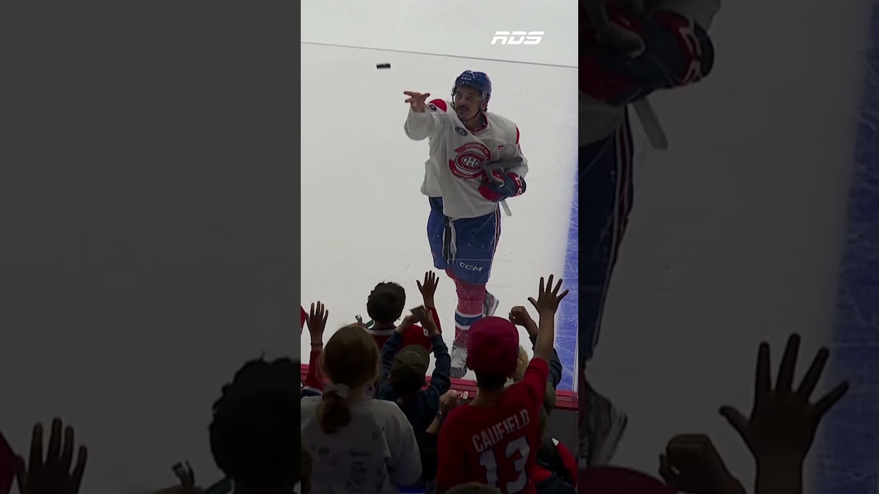 Le grand cœur d’Arber Xhekaj! ❤️🎁#GoHabsGo