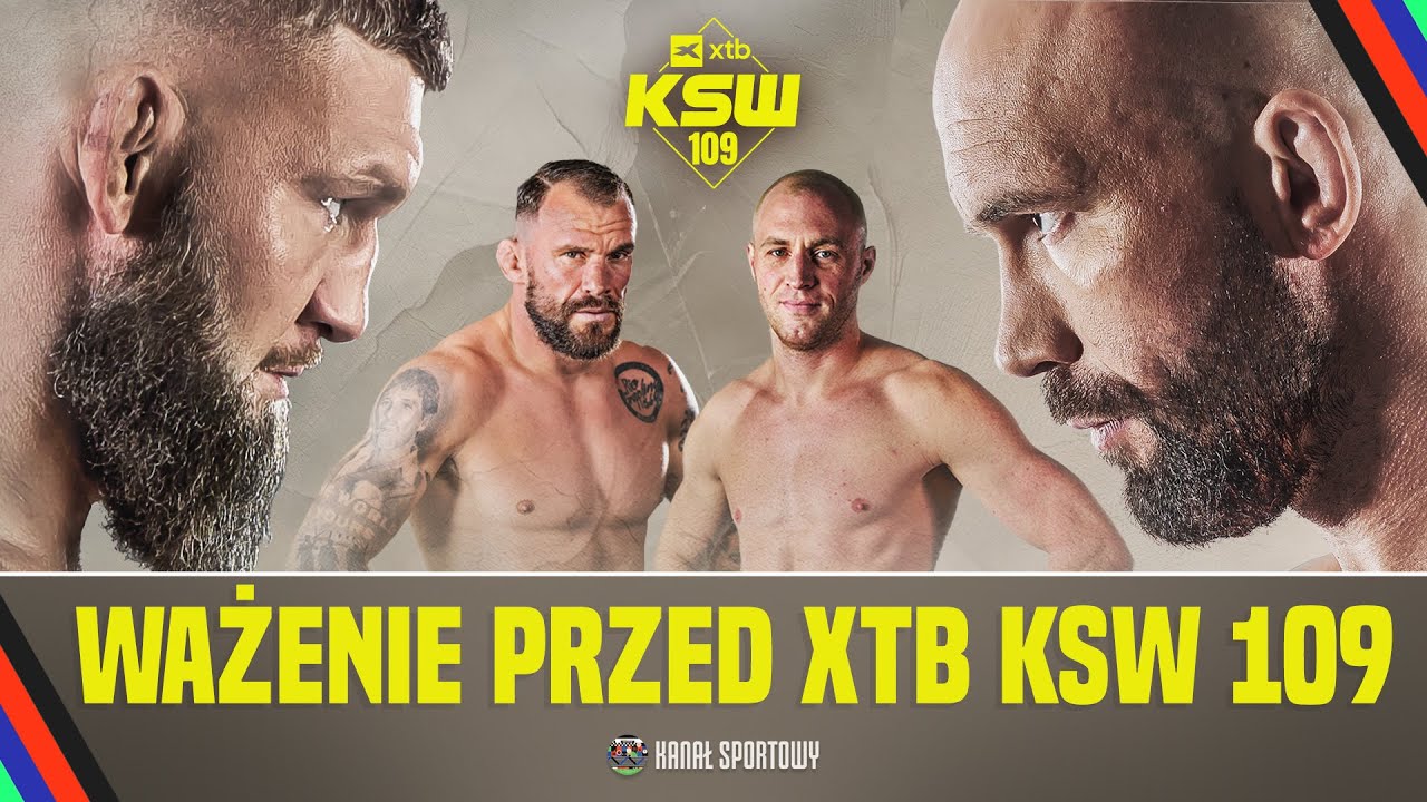Xtb ksw 109 | ceremonia ważenia | paczuski i kuberski oko w oko!