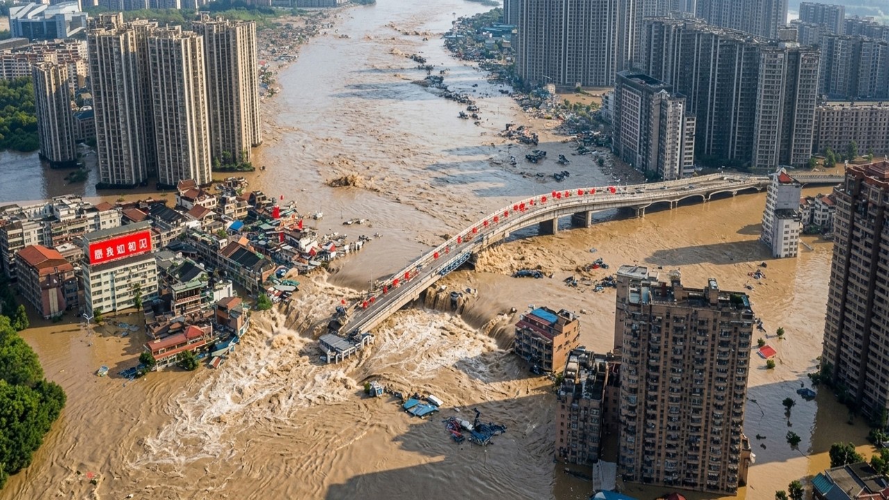 China Floods Shock the World! Monstrous Footage from Guangxi!