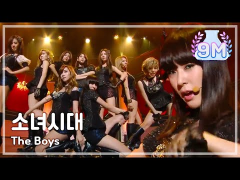 Girls' Generation SNSD - The Boys 소녀시대 - 더 보이즈 Music Core 20111112