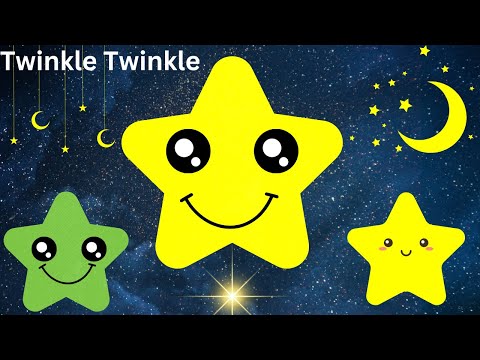 🌟 Twinkle Twinkle Little Star - Classic Nursery Rhyme | Bedtime Lullaby for Kids 🌟 Viral Lullaby