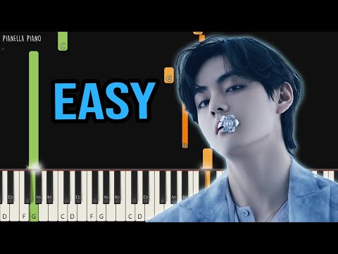 V - Slow Dancing | EASY Piano Tutorial by Pianella Piano