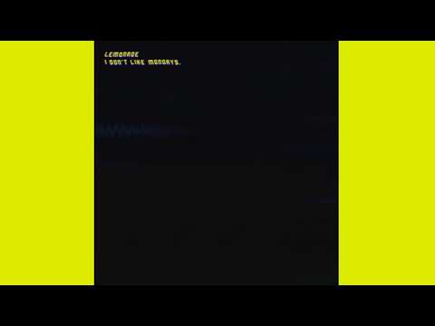 I Don't Like Mondays. / LEMONADE (Audio)