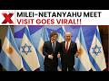 Why Did Milei Meet Netanyahu In Jerusalem And What Did He Announce? | NewsX