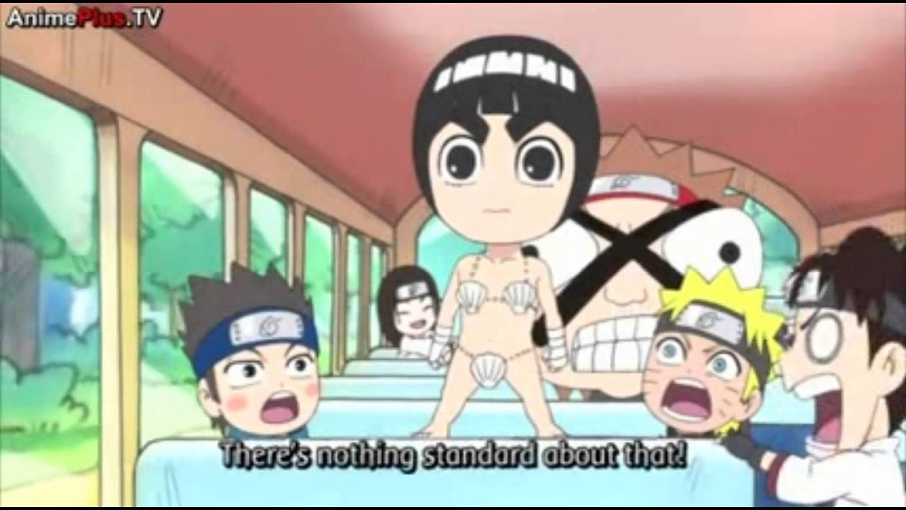 Naruto Sd Rock Lee No Seishun Full Power Ninden Seashell Bathing Suit Youtube