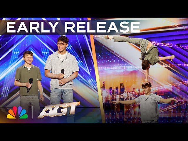 Early Release: The Osso Brothers Deliver Hand Balancing Like You've Never Seen It Before! | AGT 2025
