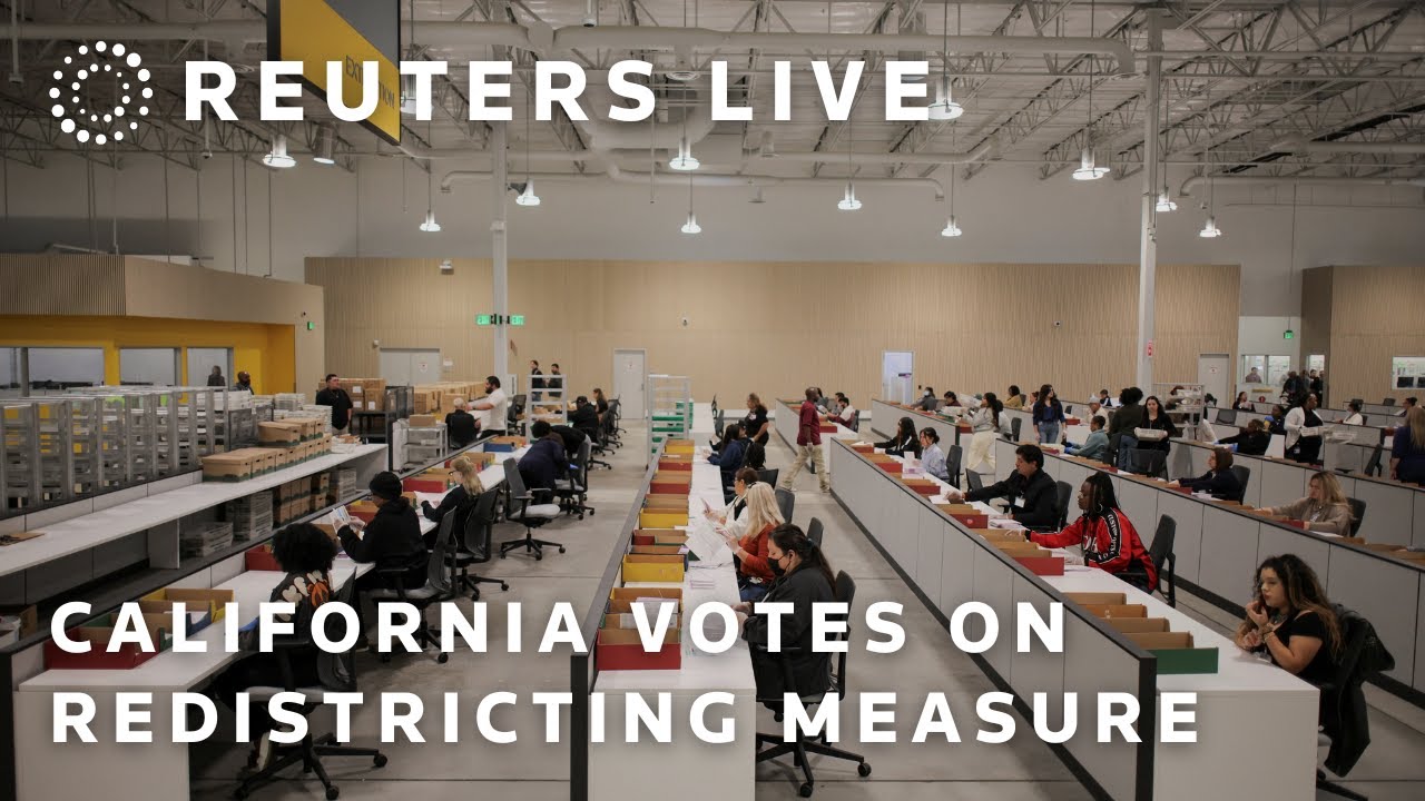 LIVE: California votes in special election on redistricting