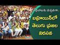 Chandrababu's Far-Flung Supporters: A Protest in Bahrain