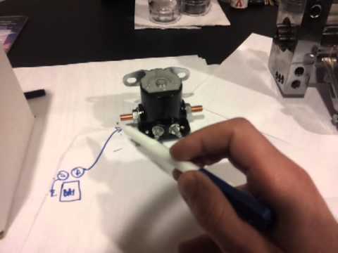 DIY starter remote mount solenoid easy step by step how to ... 12 volt warn winch solenoid wiring diagram 