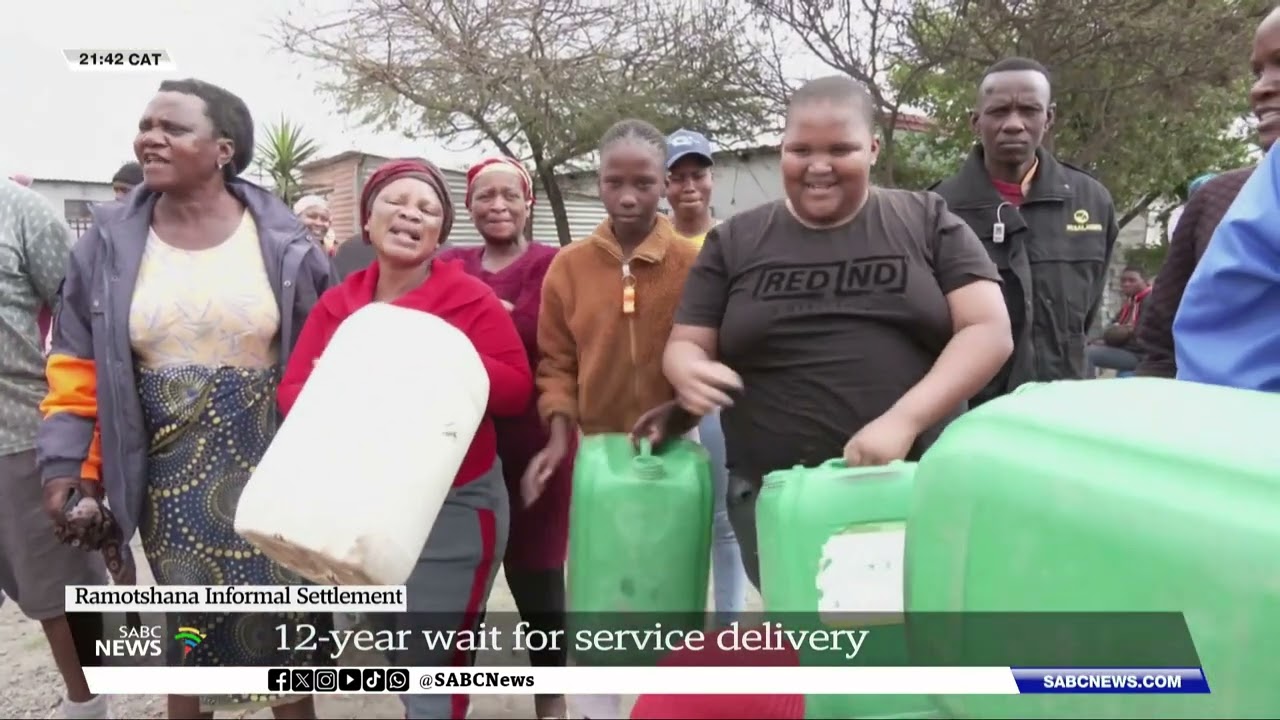 12-year wait for service delivery in Ramotshana informal settlement