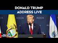 Donald Trump Address LIVE