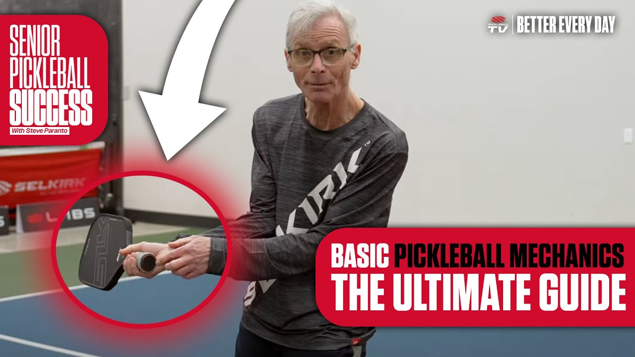 Pickleball Mechanics for Seniors: Improve Your Grip, Foot Placement, and Balance