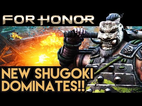 HUGEEEE SAMURAI DOMINATES!! For Honor Gameplay - Multiplayer Dominion!!