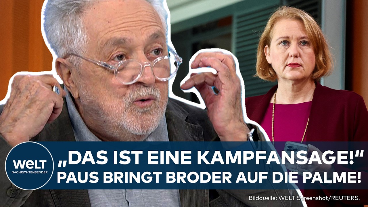 HENRYK M. BRODDER: Lisa Paus bringt Kolumnist auf die Palme! Geschlechtsänderung "ein Menschenrecht"
