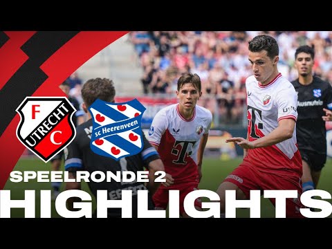FC Utrecht - sc Heerenveen | HIGHLIGHTS