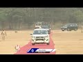 CM Revanth Reddy Entry | Congress Mahila Shakti Meeting At Parade Grounds | V6 News - 03:05 min - News - Video