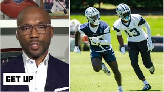GET UP | "Lamb+Pickens could revitalize a Cowboys run game" - Louis Riddick on Cowboys offense key