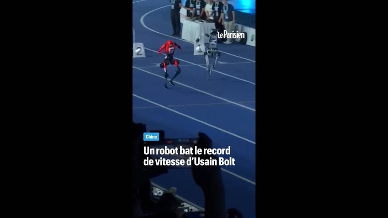 Un robot humanoïde bat le record de vitesse d’Usain Bolt... avant de se fracasser au sol