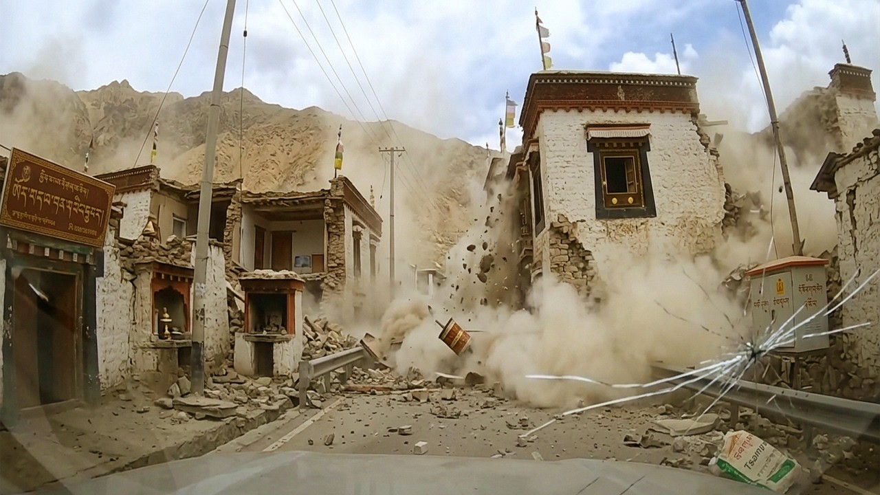 China Hit by Strongest Earthquake Since 2024! M7.0 Rocks Tibet!