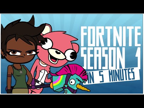 FORTNITE BATTLE ROYALE in 5 Minutes (Animated) Musica 