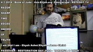 Jude - Passover 4-3-2014 - Ask Elijah - Omegacube - RSTESOT TV
