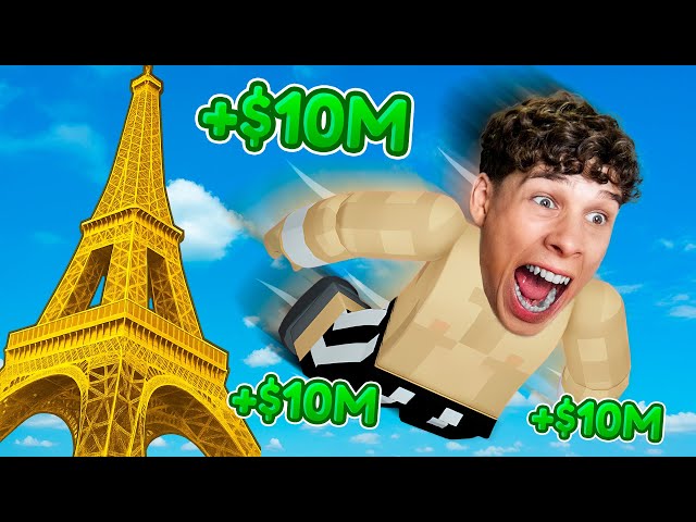 SALTA Y GANA MILLONES desde lo MÁS Alto en ROBLOX!