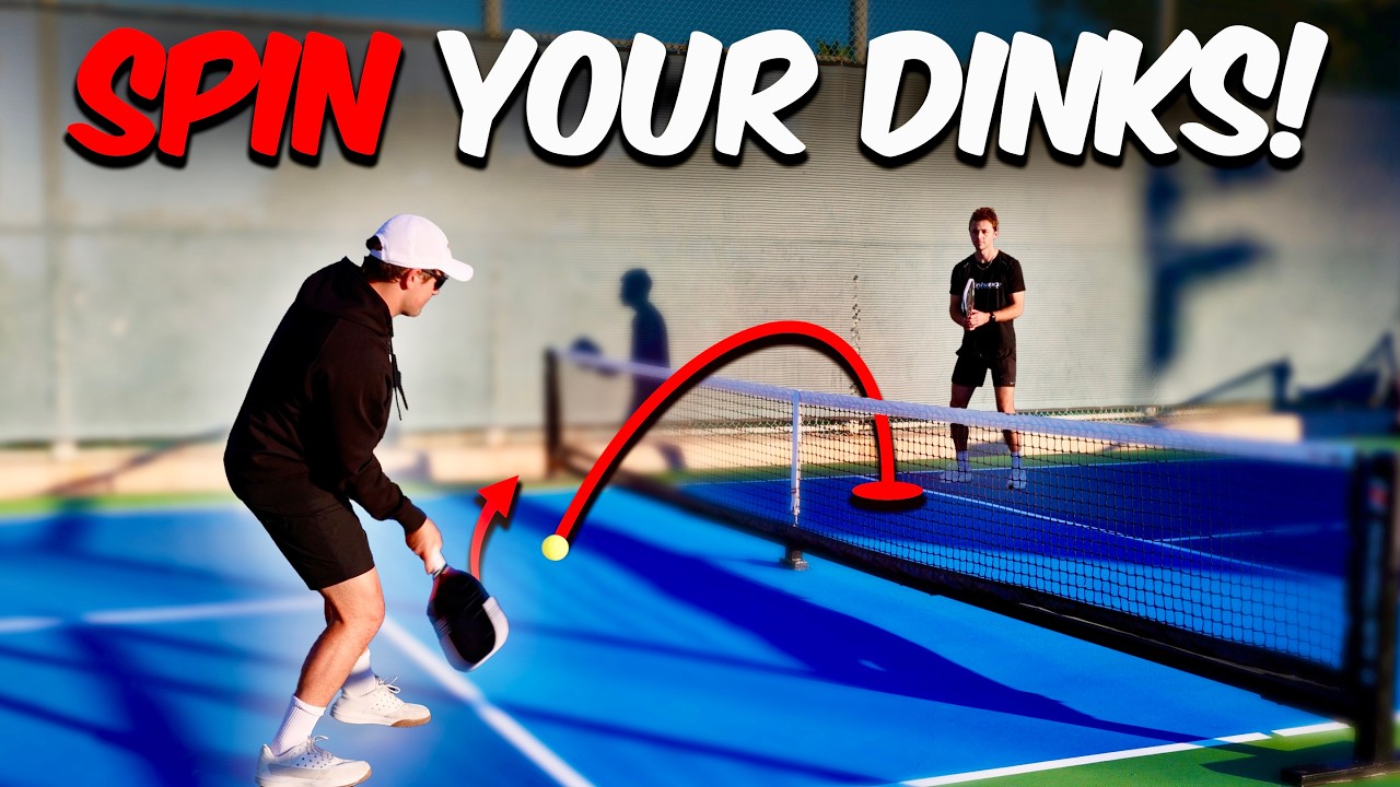 How to Spin Your Dinks in Pickleball (3 Ways)