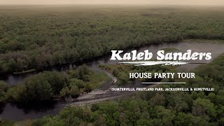 MY HOMETOWN CAME TO PARTY! - Kaleb Sanders House Party Tour