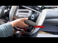 How to install car radio two din in NISSAN LIVINA