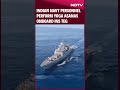 International Yoga Day 2024 | Indian Navy Personnel Perform Yoga Asanas Onboard INS TEG  - 00:52 min - News - Video
