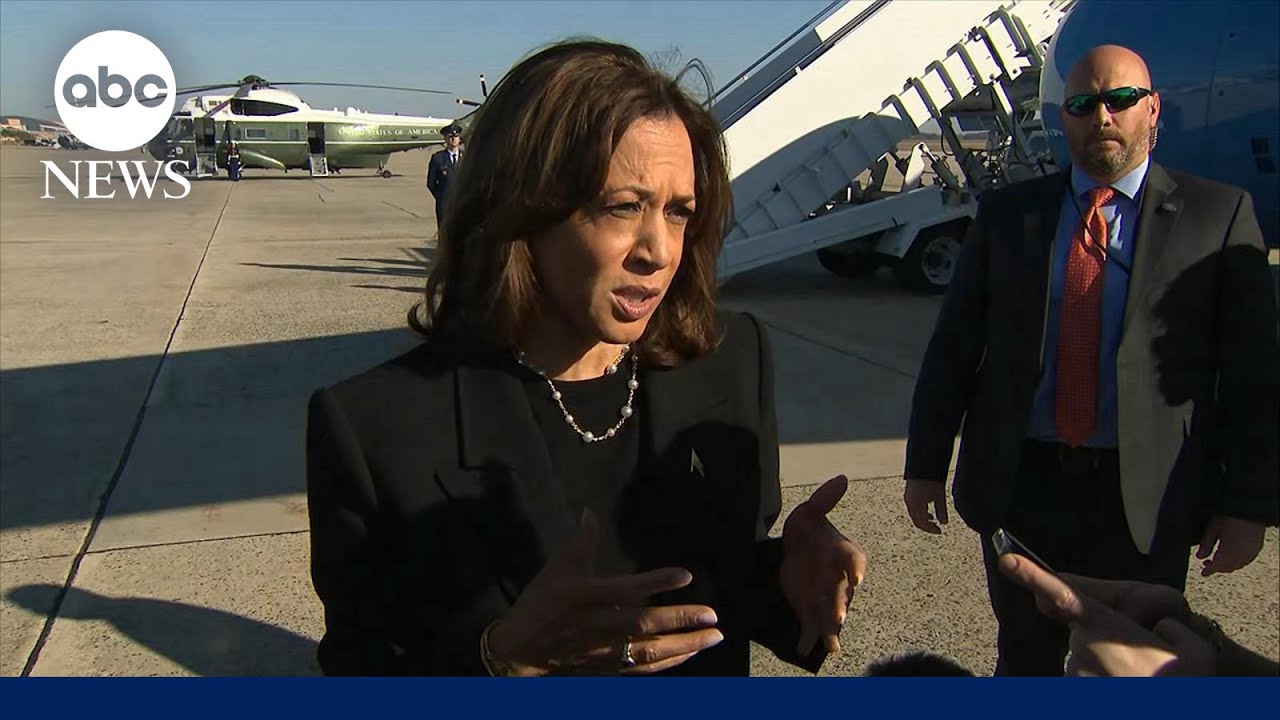 Harris responds to Biden's 'garbage' comments