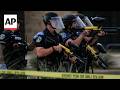 Scene after ICE agent shoots and wounds man in Austin, Texas