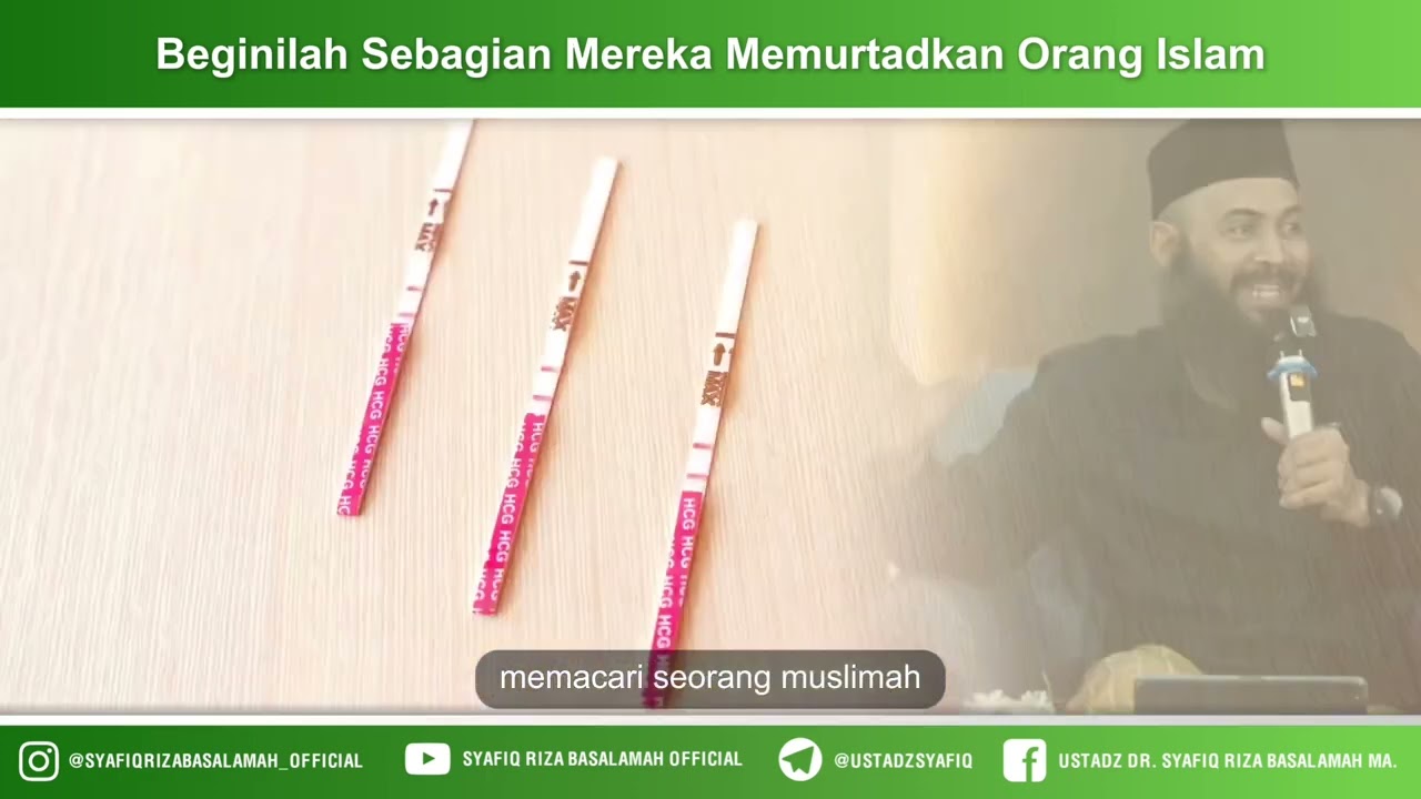 Beginilah Sebagian Mereka Memurtadkan Orang Islam