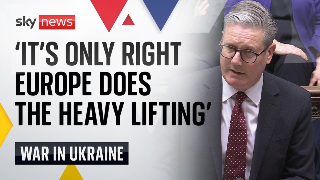 Starmer says his 'coalition of the willing' must have 'strong US backing' | Ukraine War