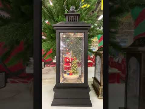 Фонарь декоративный светодиодный Дед Мороз 1 LED ЭРА ENGDS-10