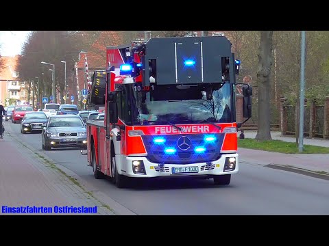 4 Frontblitzer | DLK L32A-XS Feuerwehr Emden-Hauptamtliche Wachabteilung