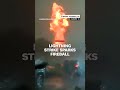 Lightning strike sparks fireball in South Carolina  - 00:32 min - News - Video