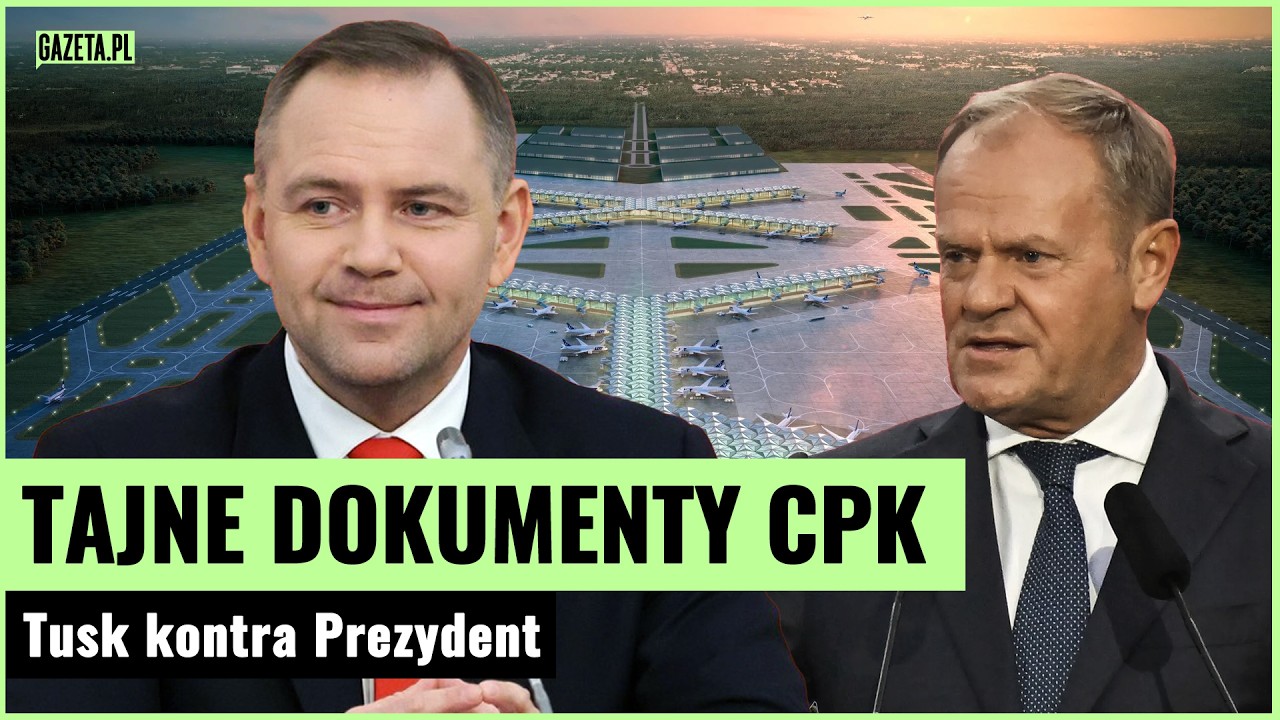 Tusk vs. the President: Secret papers  of the CPK | Gazeta.pl