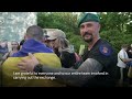 Zelenskyy praises return of Ukrainian prisoners in swap with Russia  - 01:18 min - News - Video