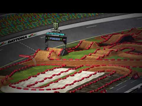 Daytona Supercross Track Map 2023