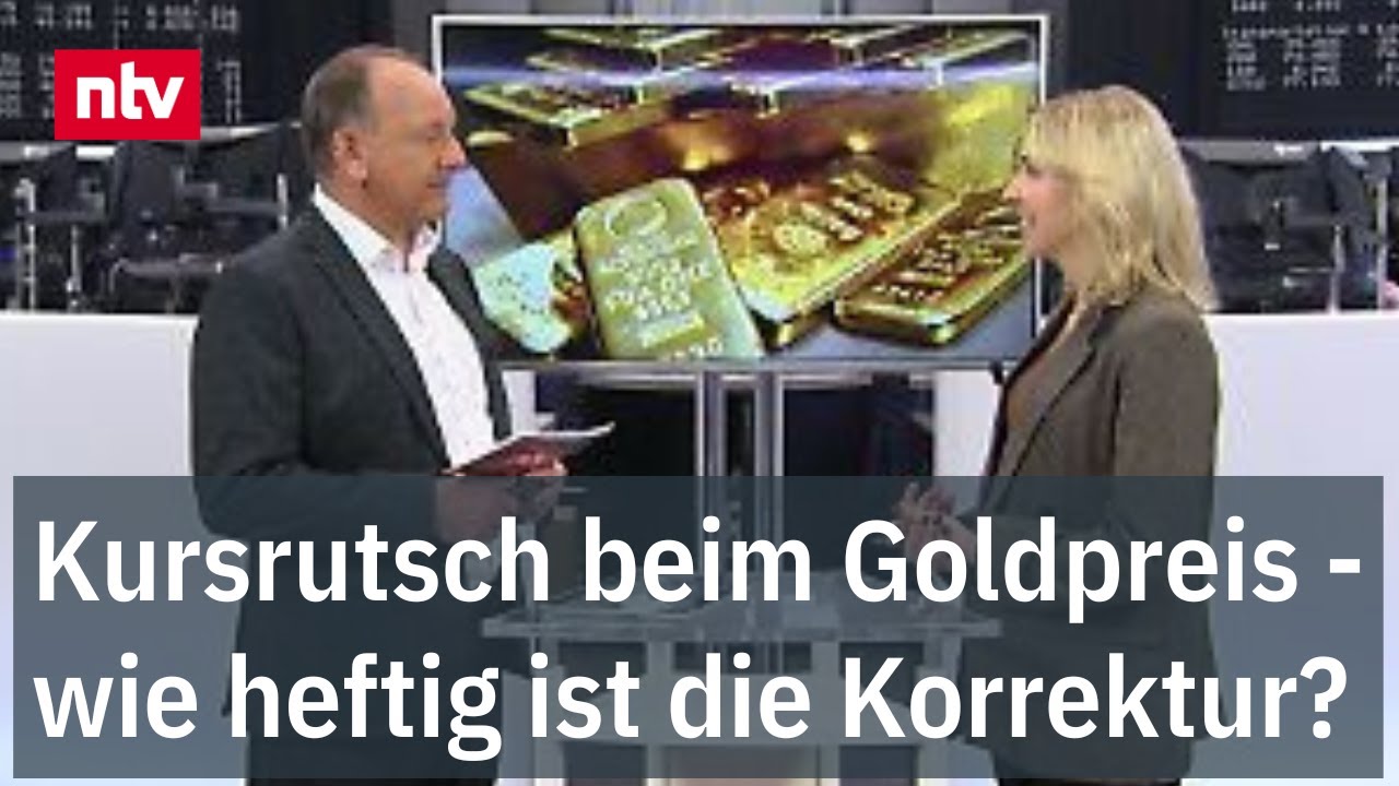 Kursrutsch beim Goldpreis - wie heftig ist die Korrektur? - Von wegen Goldener Oktober