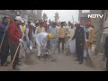 UP Deputy Chief Minister Cleans Drains, Roads Ahead Of Ayodhya Temple Event  - 02:03 min - News - Video
