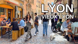 Lyon Walking Tour in 4K, France