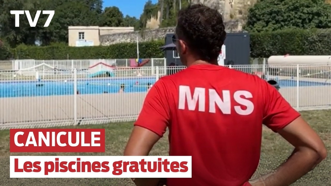 Jusqu'à 41°C : des piscines gratuites pour faire face à la canicule